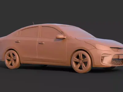 Kia Rio 3D print model