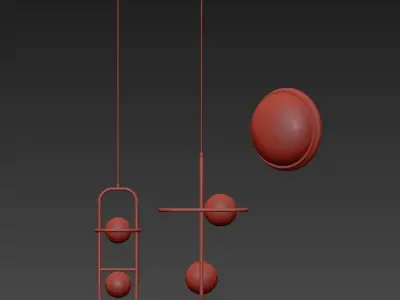 GOLD Hanging 3D model