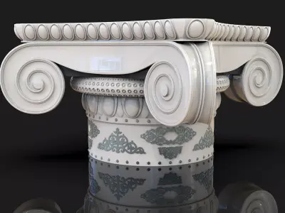 column head 002 3D model