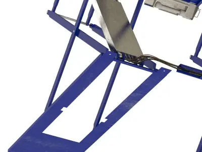 Automotive Scissor Lift 3D model