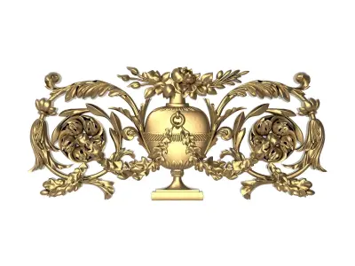  decorative pattern ready for 3D printing 3D model