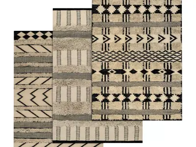 Rug Set 1327 3D model