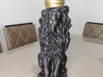 Lion the king of all animals decoration 3D print model