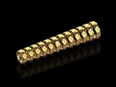 Coco Crush rings in different sizes 15 - 20-5 3D Model Pack