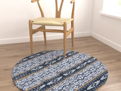 Rugs No 1000 Low-poly 3D model