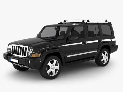 Jeep Commander SUV 3D model