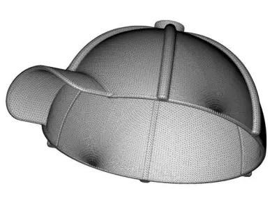 Stylish Sports Cap 3D print model