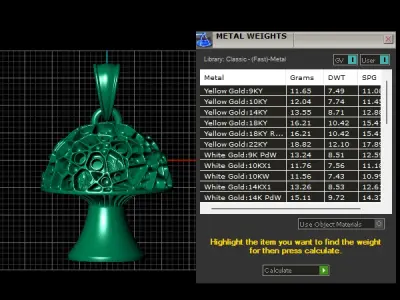 MUSHROMR VEGETABLE  PENDANT 3D PRINTABLE MODEL  3D print model
