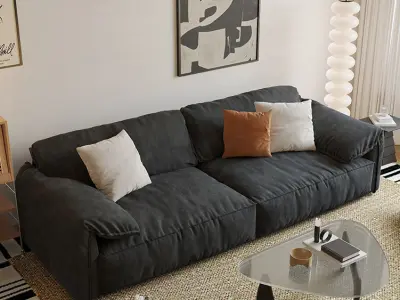 Medieval living room 3D model