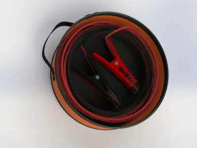 Jumper cables 3D model