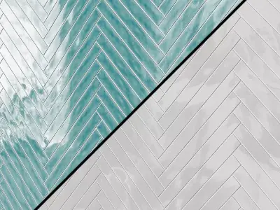 Carolina  Polished Ceramic Tile 3D model