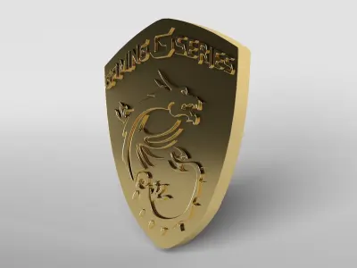 MSI Logo 02 - 8K Texture Free 3D model