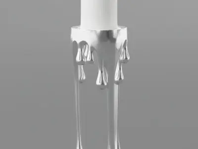 candle Free 3D model
