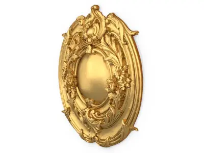 Classic decor ornament 64 3D model