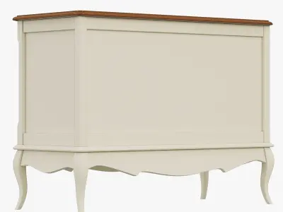 dresser chest of drawers 3D model