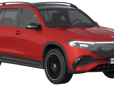 Mercedes-Benz EQB 2024 3D model