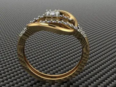 ladies ring 3D print model purchase