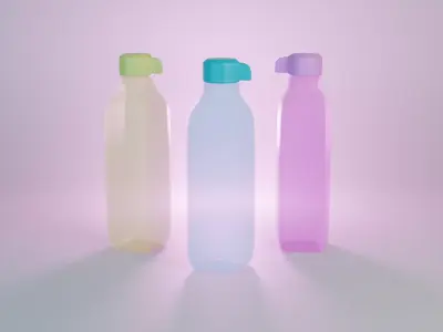 Sport Bottle  Free low-poly 3D model