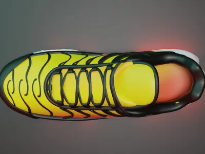 Nike Air Max Plus Og TN Tuned fashion sneaker USEFOR 3D PRINTING 3D print model
