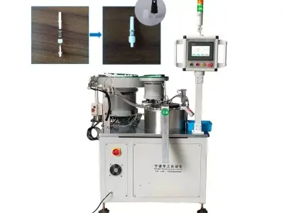 Automated Perfume Pump spray Nozzle  Assembly System 3D model