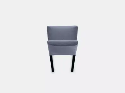 BERGMUND Bar stool with backrest 1 Low-poly 3D model