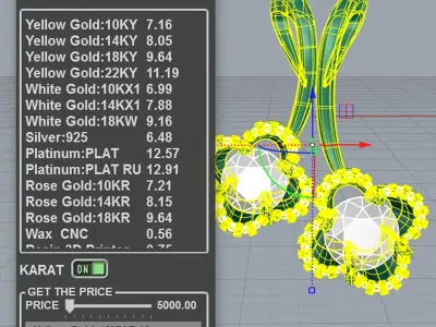 Clover Necklace 3D print model