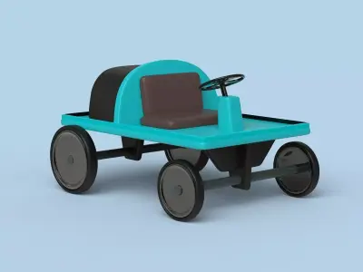 Toy car 3D model