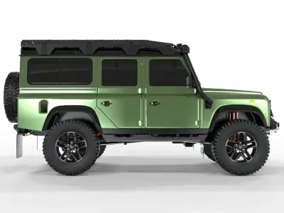 Generic Defender 110 Adventure Customized 3D model