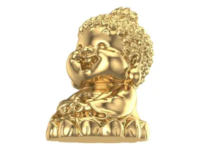 Baby Buddha 3D print model