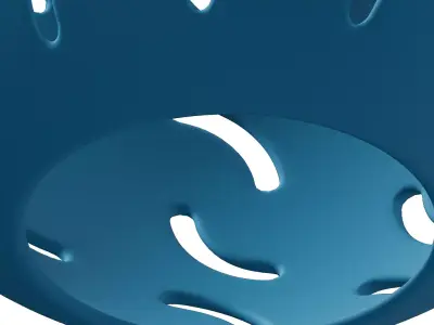 Plastic Premium Lamp Top Cover Toy 3D model