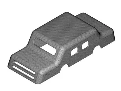 Kids Engineering Car Body 3D print model