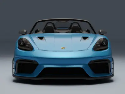 Porsche 718 RS 3D model