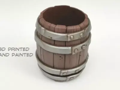 Barrel box  3D print model