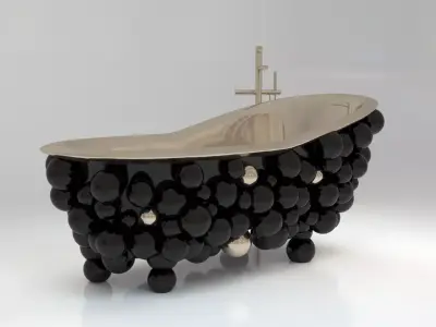 Newton Bath - Boca Do Lobo 3D model