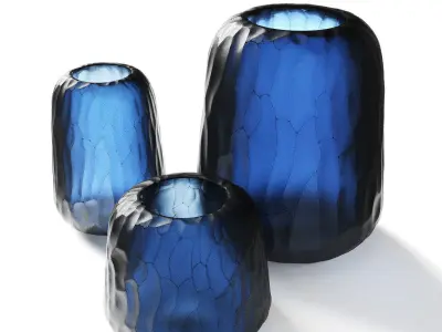 Guaxs Smoke blue set 3D model