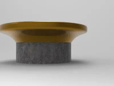 Perce Coffee Table Low-poly 3D model