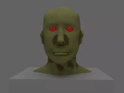 chrachter human head Free 3D model