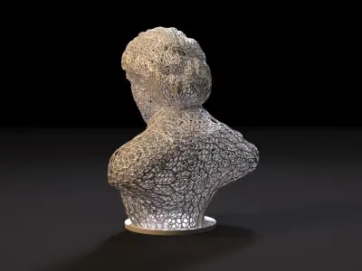 Joker bust 3D print model