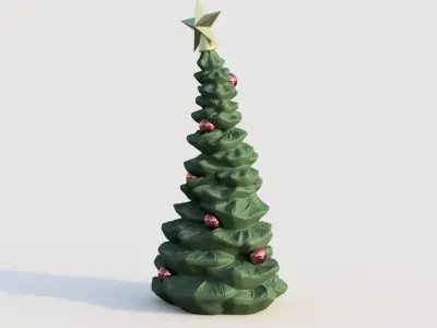 CHRISTMAS TREE SCULPTURE 3D print model