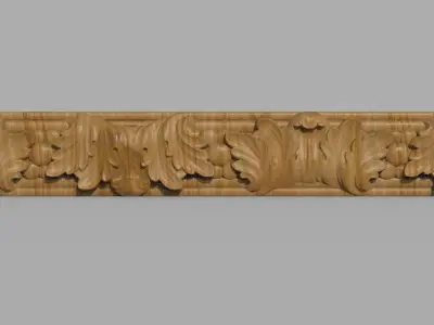 Moulding 3D CNC print model 3D print model