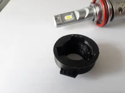 H11 to 9005 light bulb converter  Free 3D print model