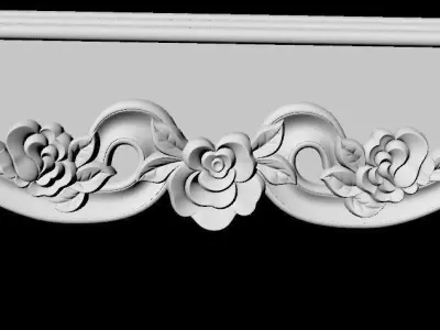coffee table 3D model 9