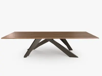 Nonuniform Table Low-poly 3D model