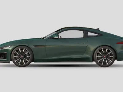 Jaguar F-Typer R 2021 3D model