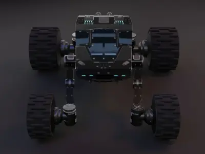 Rover Robot 3D model