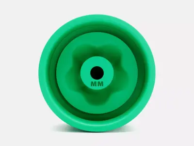 15x10 Mean W51 Wheel and Frankland Hub 3D print model