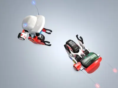 ROBO Wheeler 5 ZX 4A 3D model