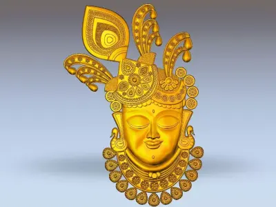 SHREENATH JI 3D model
