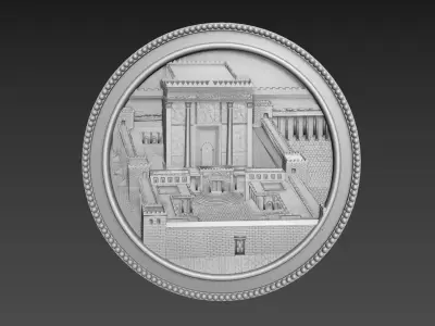 Jerusalem First Tample Relief 3D model