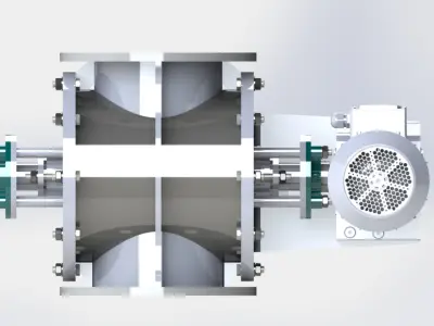 DN 200 AIR LOCK 3D model